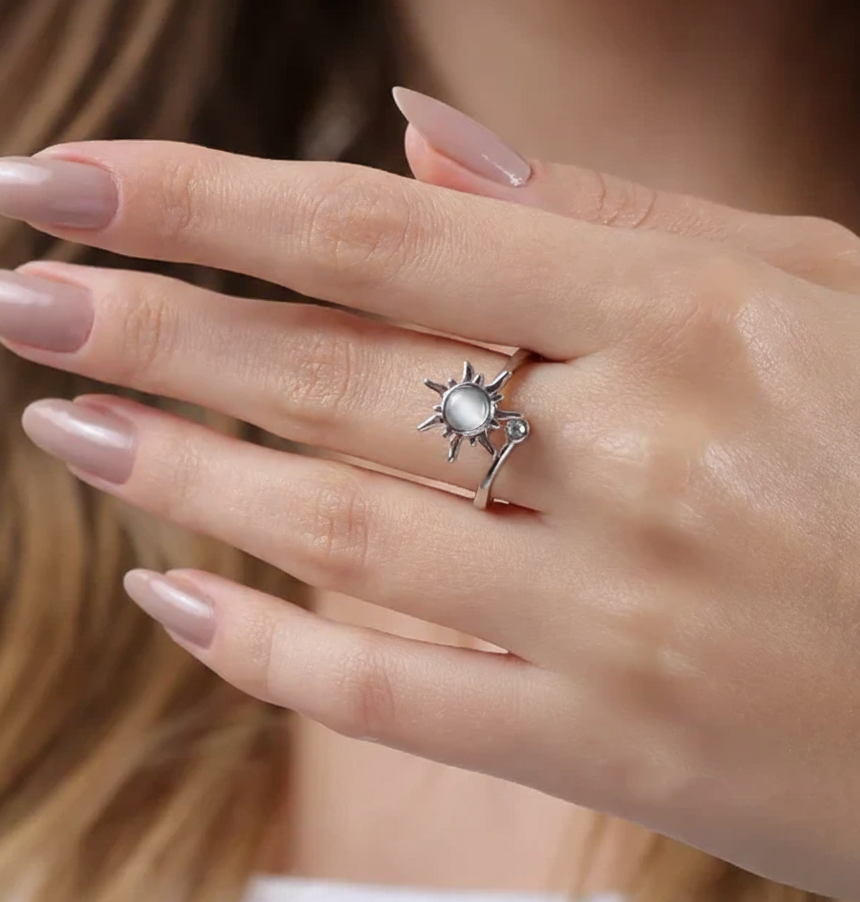 Bague d'Anxiété Ajustable Haru