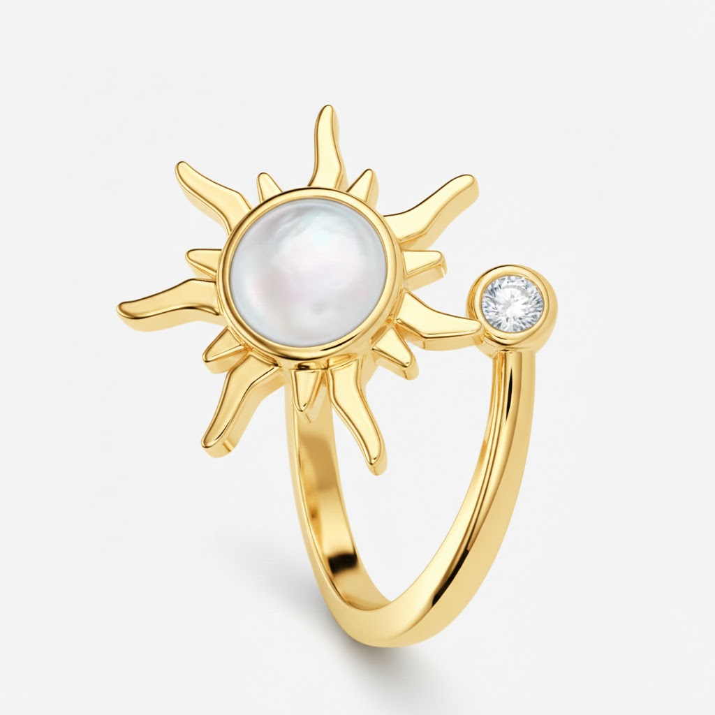 Bague d'Anxiété Ajustable Haru